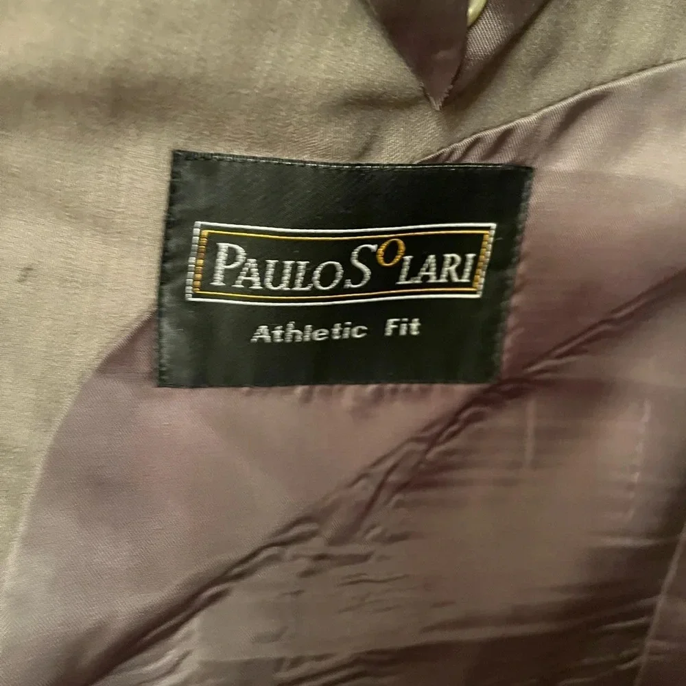 PAULO SOLARI~ATHLETIC FIT~SPORT COAT~43R